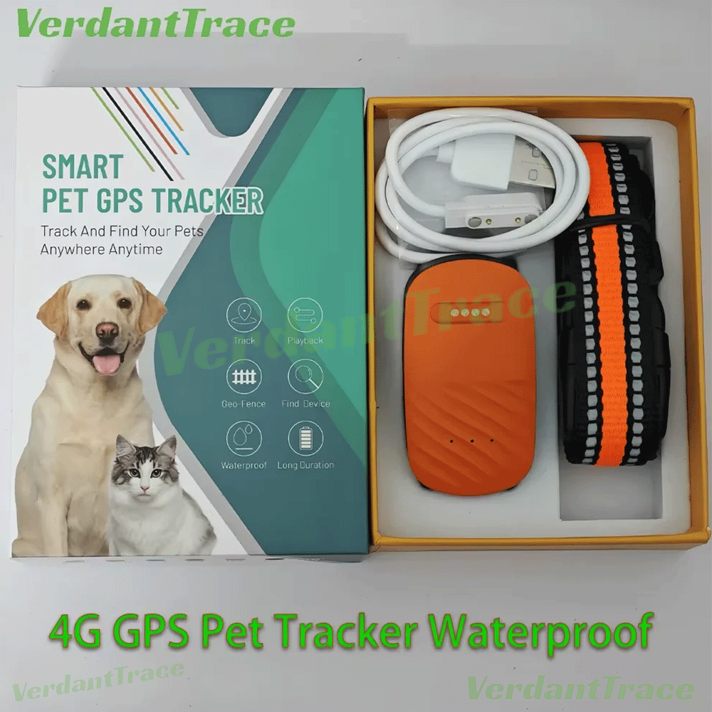 VT51 4G Pet GPS Tracker Collar No Subscription