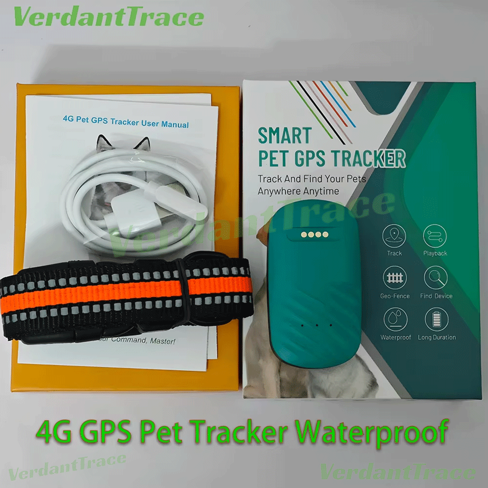 VT51 4G Pet GPS Tracker Collar No Subscription