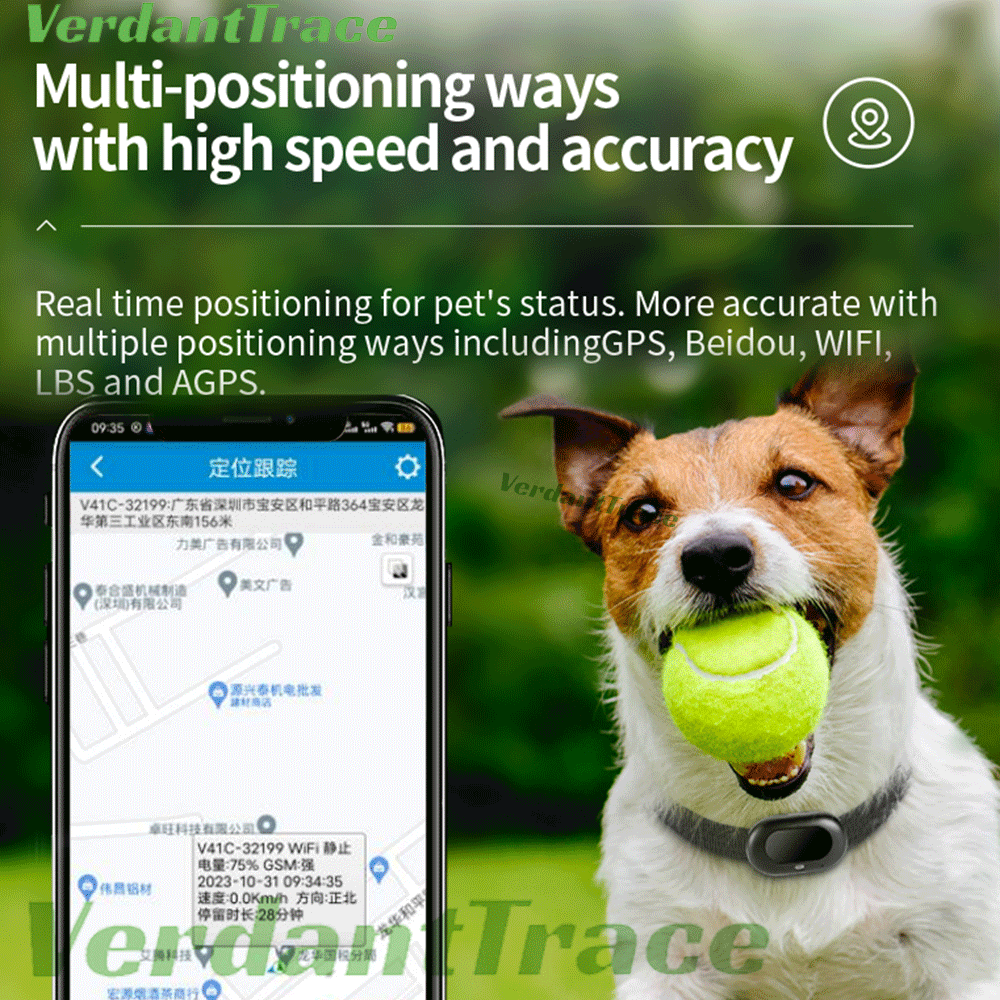 VT41 4G GPS Pet Tracking Device
