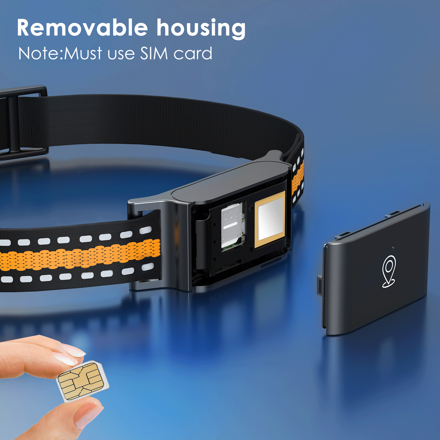 4G GPS Pet Tracker Collar for Cat Dog Without Subscription