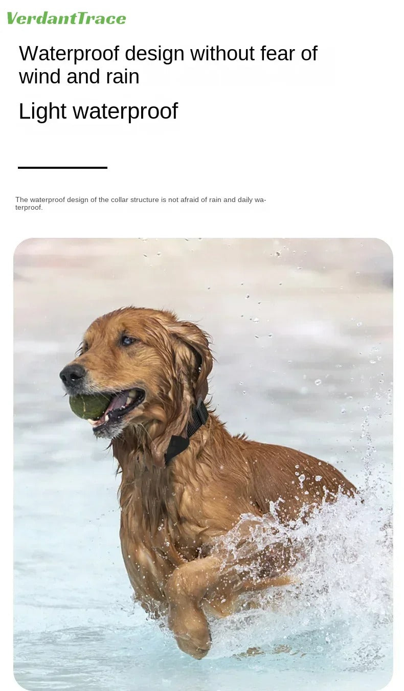 VerdantTrace Find My Pet Positioning Collar Waterproof Dog Gps Animal Tracking Movement Alert Anti Lost Tracker Cats Remote Global Locator for IOS