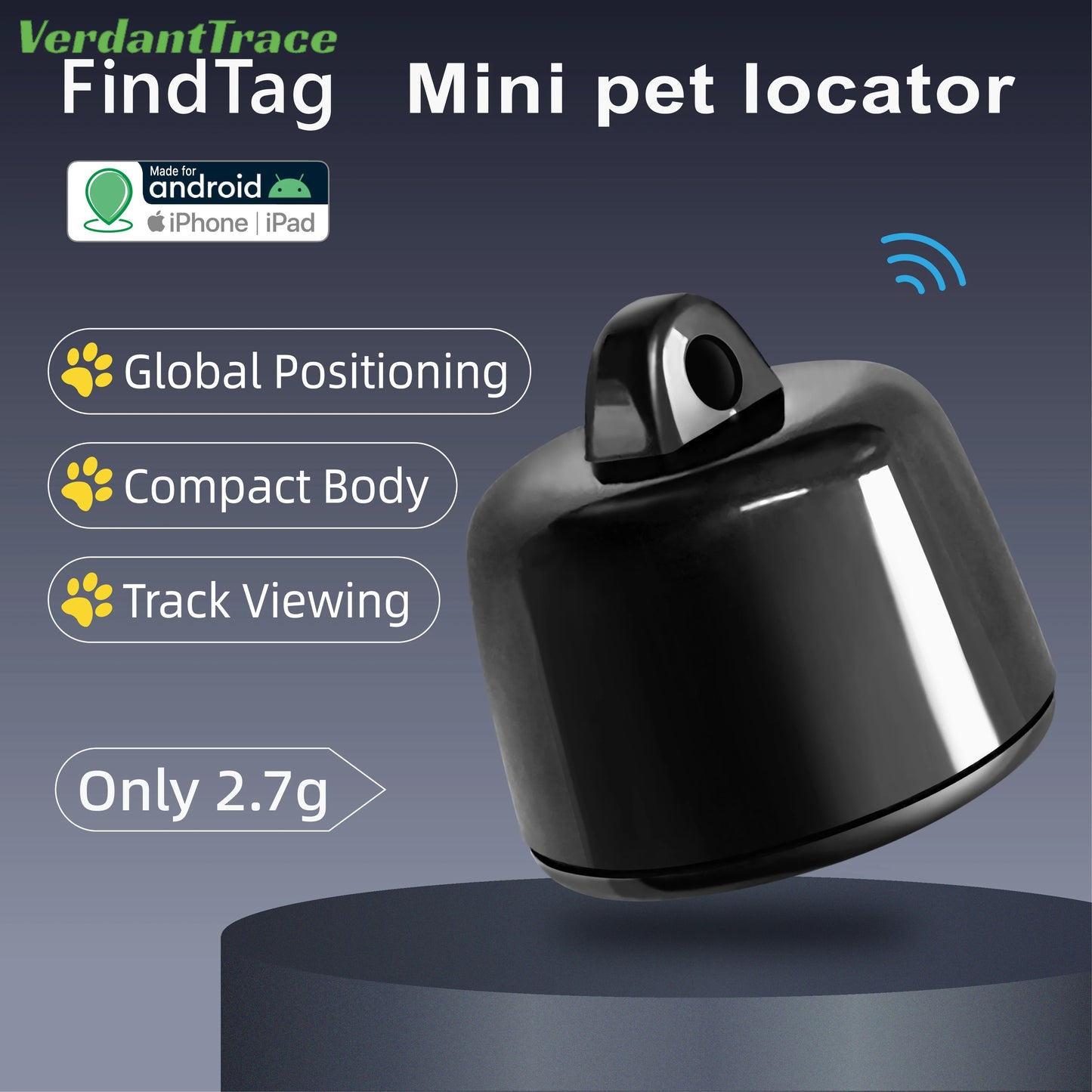 VT23 Findtag Android IOS Universal Mini Pet Tracker