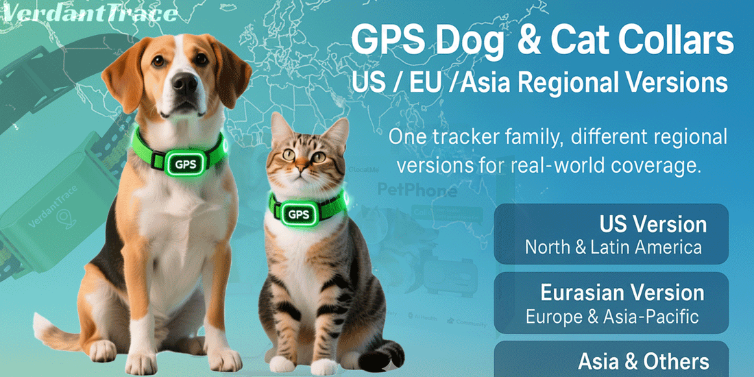 Why GPS Dog & Cat Collars Have US, EU and Asia Ect. Versions