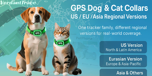 Why GPS Dog & Cat Collars Have US, EU and Asia Ect. Versions