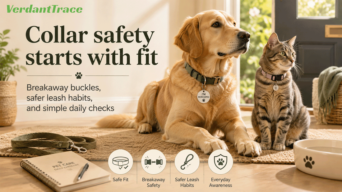 Collar Safety: Breakaway Buckles, Choke Risks, and Everyday Fit Checks