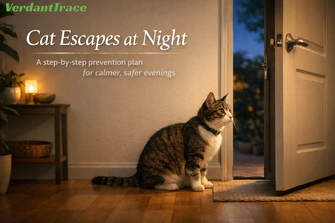 Cat Escapes at Night: A Step-by-Step Prevention Plan