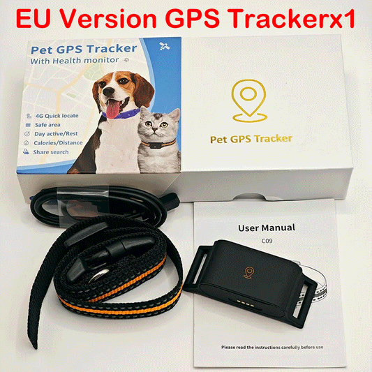 4G GPS Pet Tracker Collar for Cat Dog Without Subscription