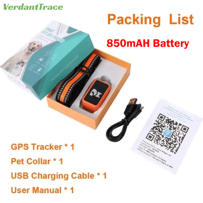 4G GPS Pet Tracker Collar for Cat Dog Without Subscription