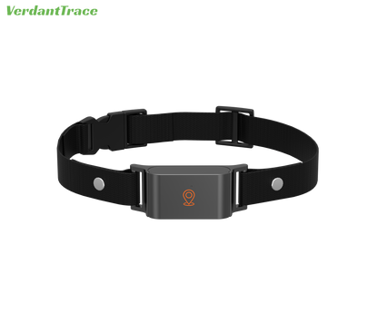 VerdantTrace IP67 Waterproof Mini 4G GPS Animal Tracker Collar Anti-Lost Real Time Tracking Dog Cat Locator Pet Dog Cat Fashion Neck Collar