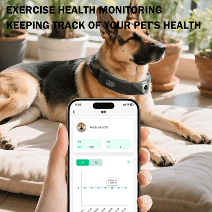 FetchLink C10 GPS Wireless Dog Fence with 2K Camera