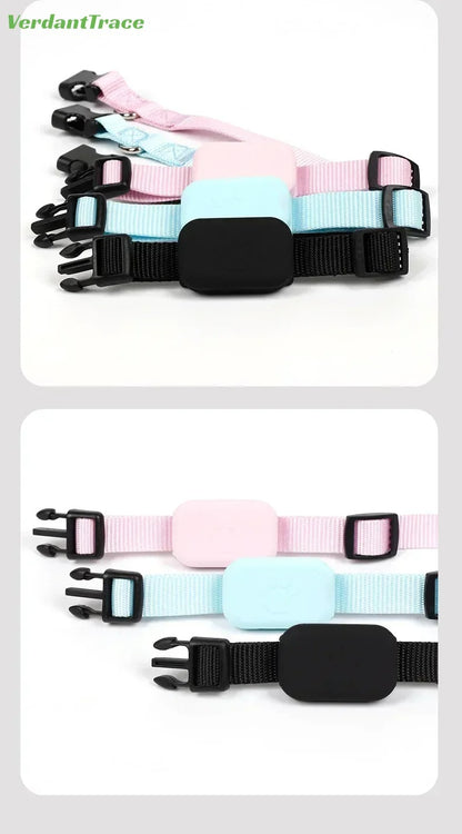 VerdantTrace Find My Pet Positioning Collar Waterproof Dog Gps Animal Tracking Movement Alert Anti Lost Tracker Cats Remote Global Locator for IOS