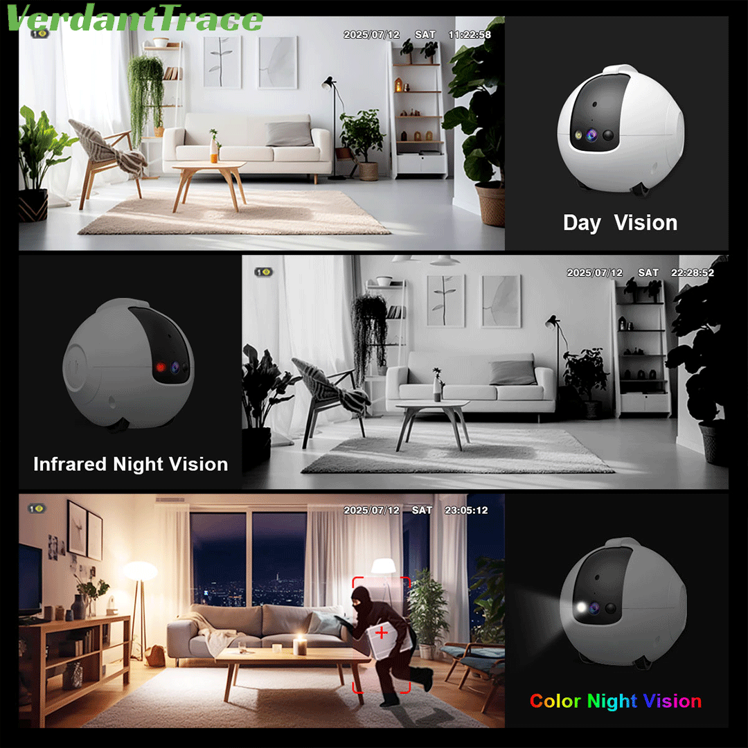 VTCR-02 Mobile Intelligent Pet Robot Camera