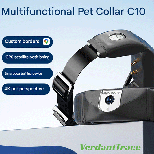 FetchLink C10 GPS Wireless Dog Fence with 2K Camera