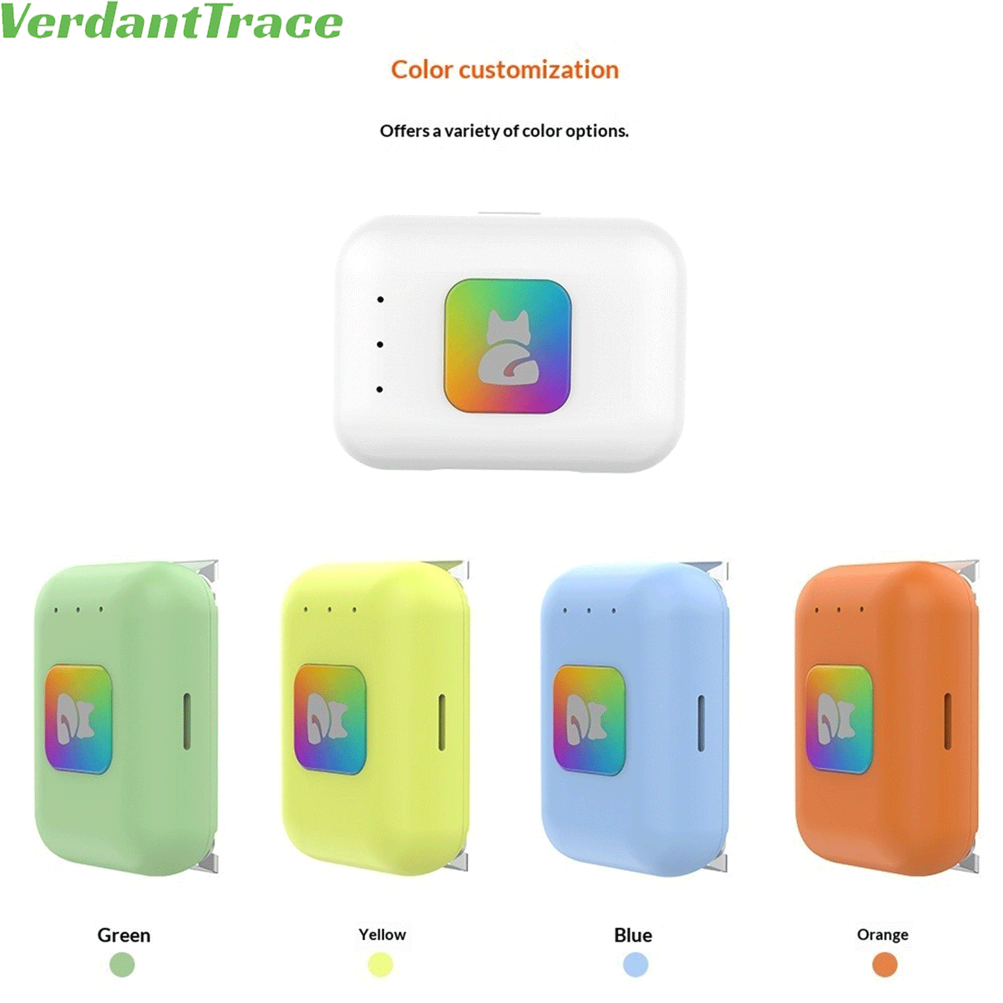 VTG2 4G Cat1 GPS Pet Tracker with LED Light