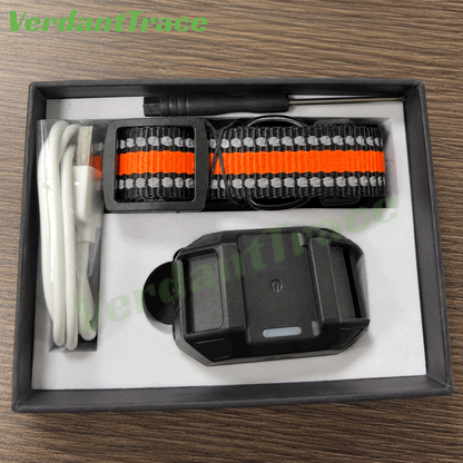 طوق تعقّب الحيوانات الأليفة VerdantTrace VTG6 4G GPS للقطط والكلاب