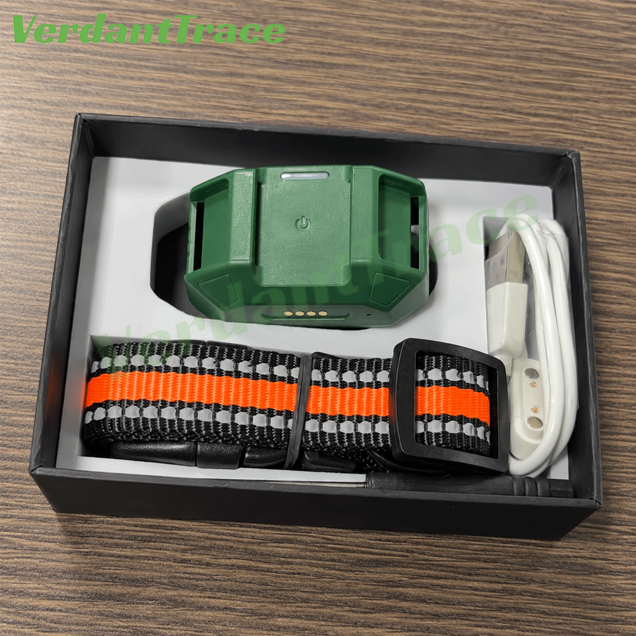 طوق تعقّب الحيوانات الأليفة VerdantTrace VTG6 4G GPS للقطط والكلاب