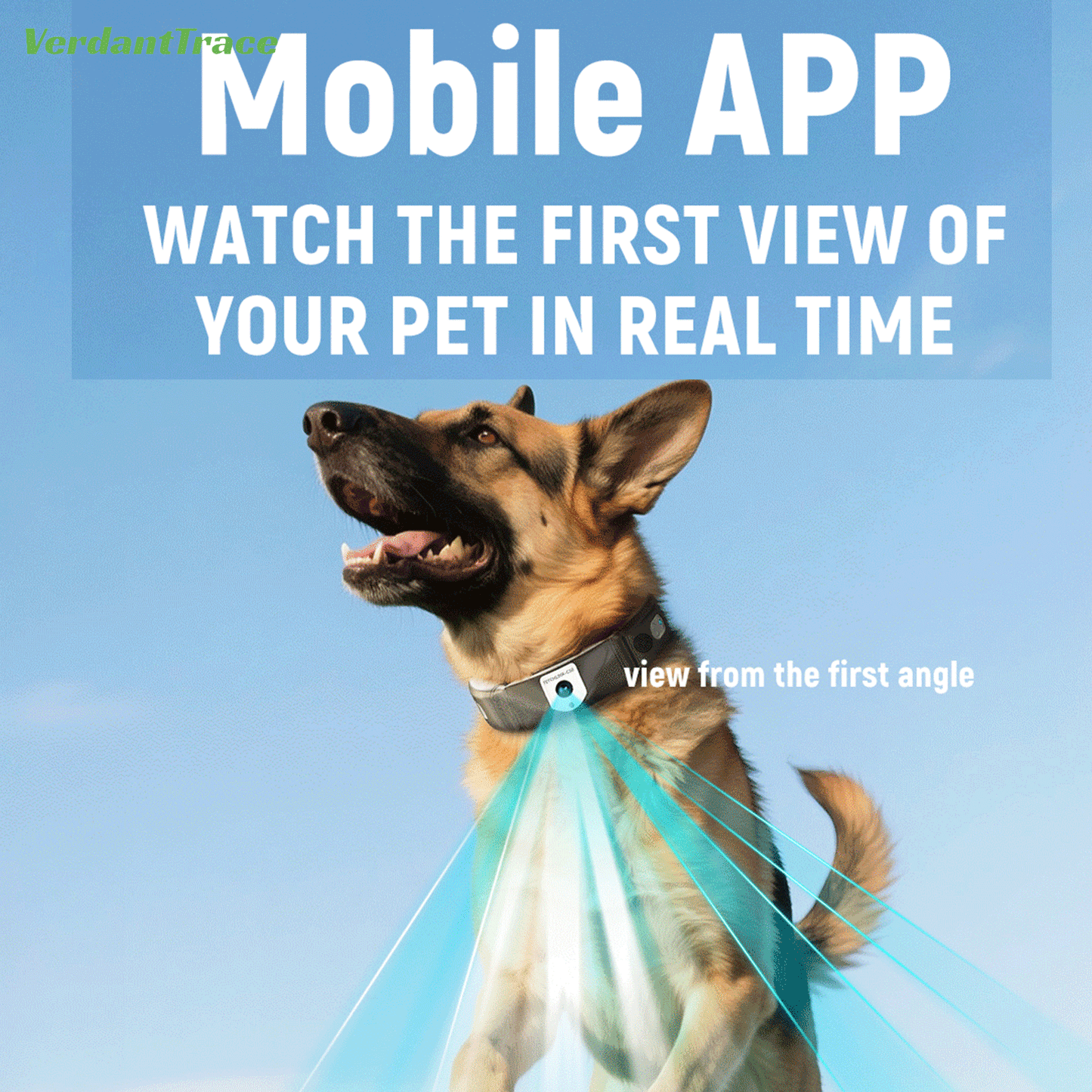 FetchLink C10 GPS Wireless Dog Fence with 2K Camera