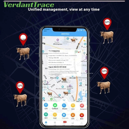 VTH5 4G Solar Livestock GPS Tracker for Animals