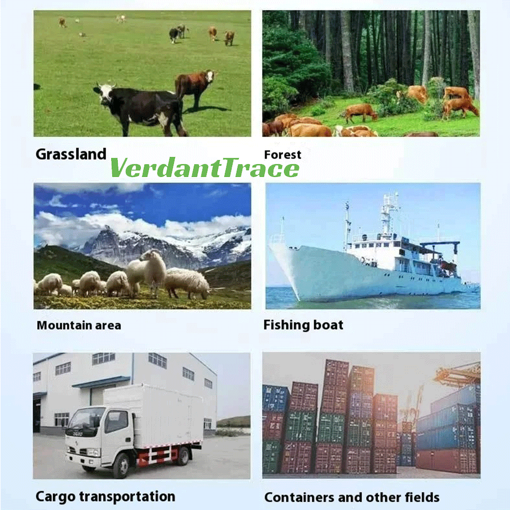 VTH5 GPS tracker use cases for livestock in grassland, forest and mountain environments plus outdoor asset tracking