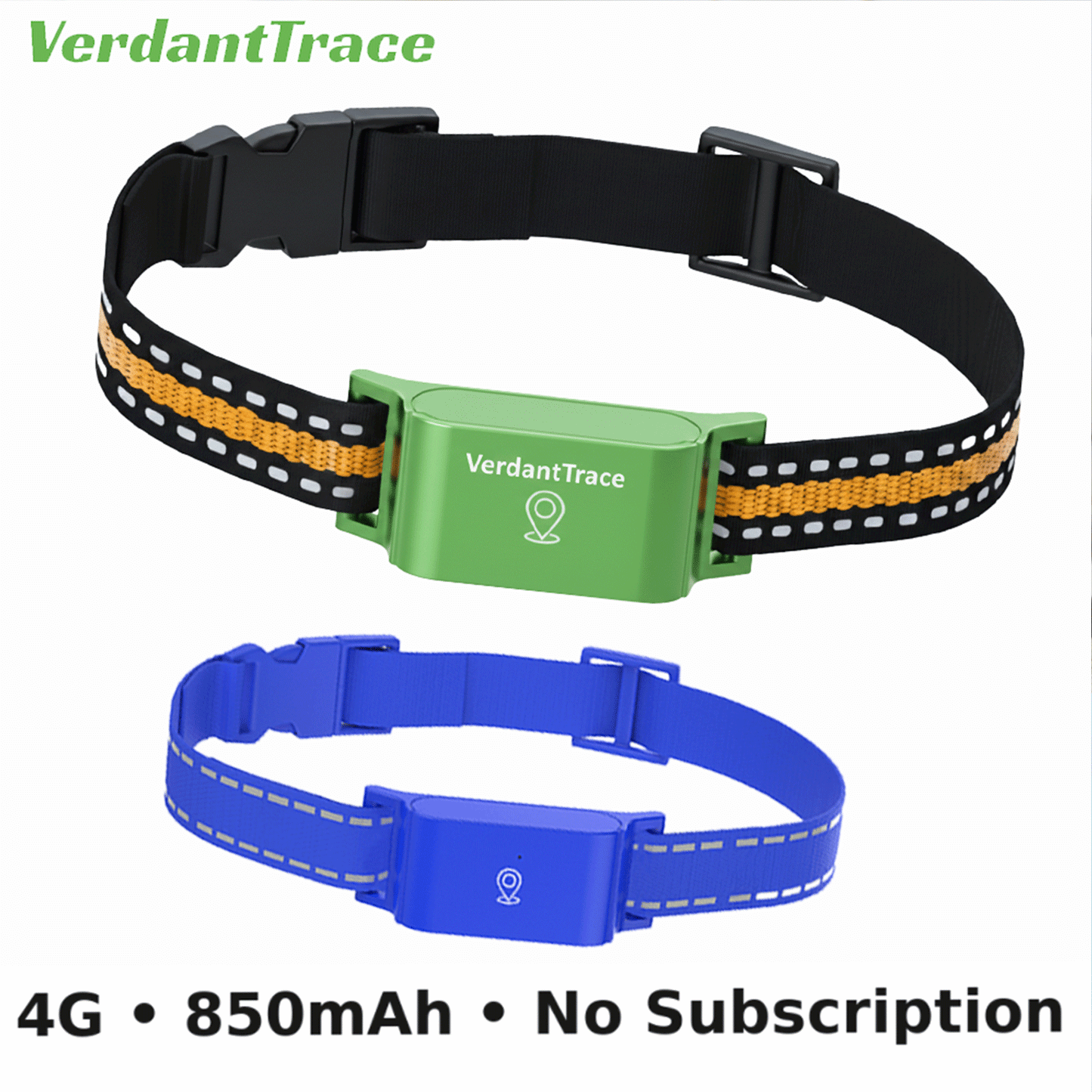 VT01 4G GPS Free Pet Tracker Collar