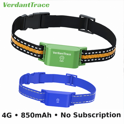 VT01 4G GPS Free Pet Tracker Collar