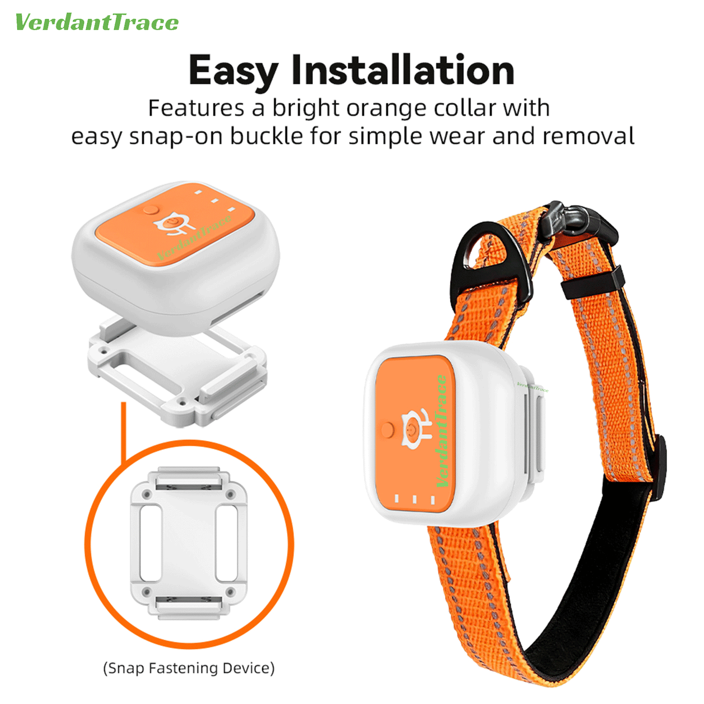 VTG1 Real-Time 4G Pet GPS Tracking for Dogs and Cats