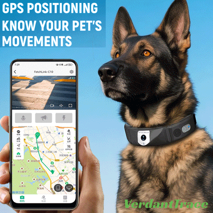 FetchLink C10 GPS Wireless Dog Fence with 2K Camera