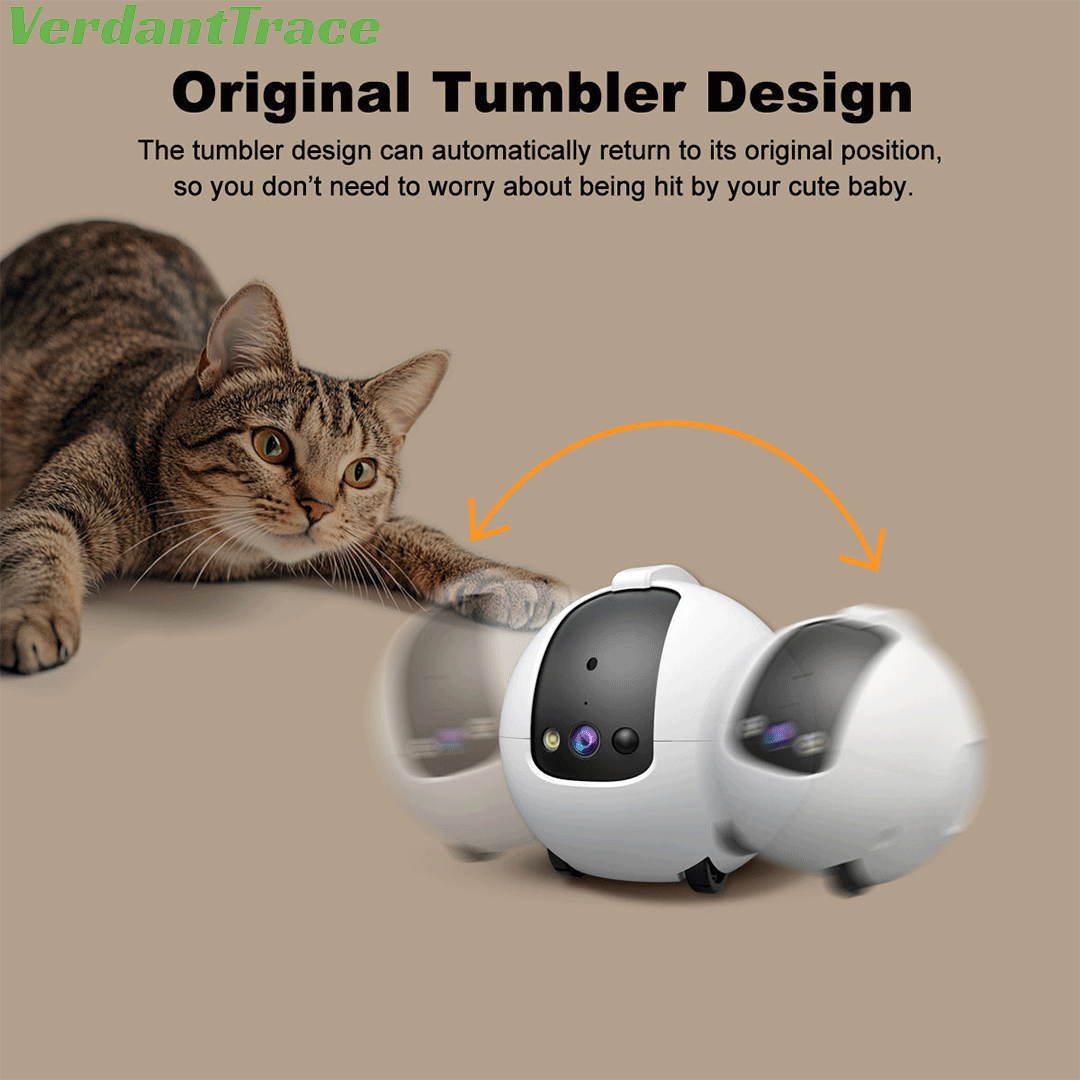 VTCR-02 Mobile Intelligent Pet Robot Camera