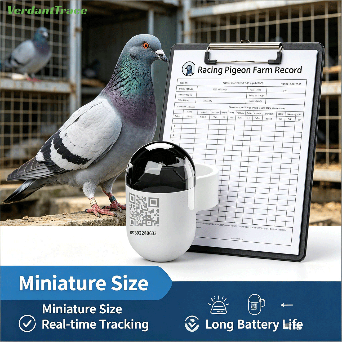 VT29 Bird Miniature Tracker