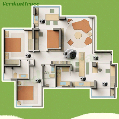 VTCR-01 Smart Pet Camera Robot with Treat Dispenser & 360° Mobile Monitoring