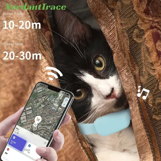 VTF5 Coleira de Localização Find My Pet para iOS