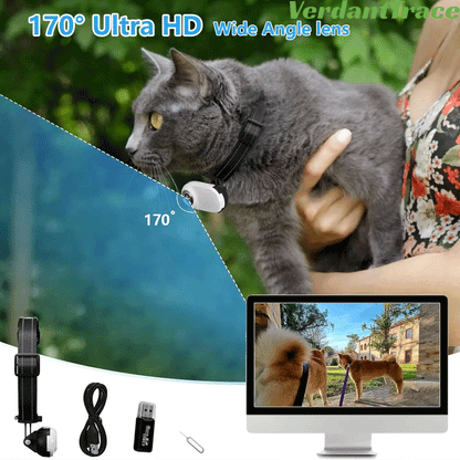 VTA1 HD 1080P Pet Collar Camera