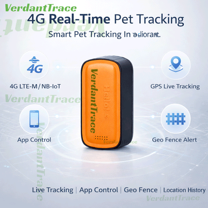 VTG3 4G Smart Pet GPS Tracker dla Kotów i Psów