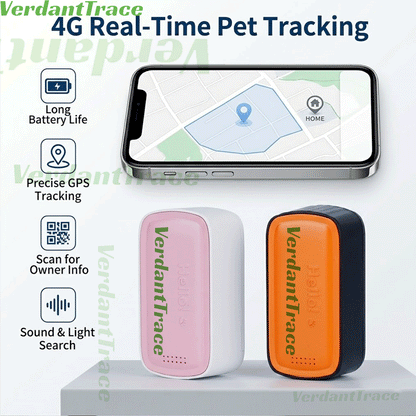 VTG3 4G Smart Pet GPS Tracker dla Kotów i Psów