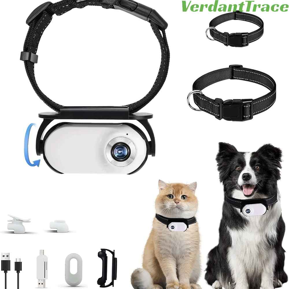 VTA1 HD 1080P Pet Collar Camera