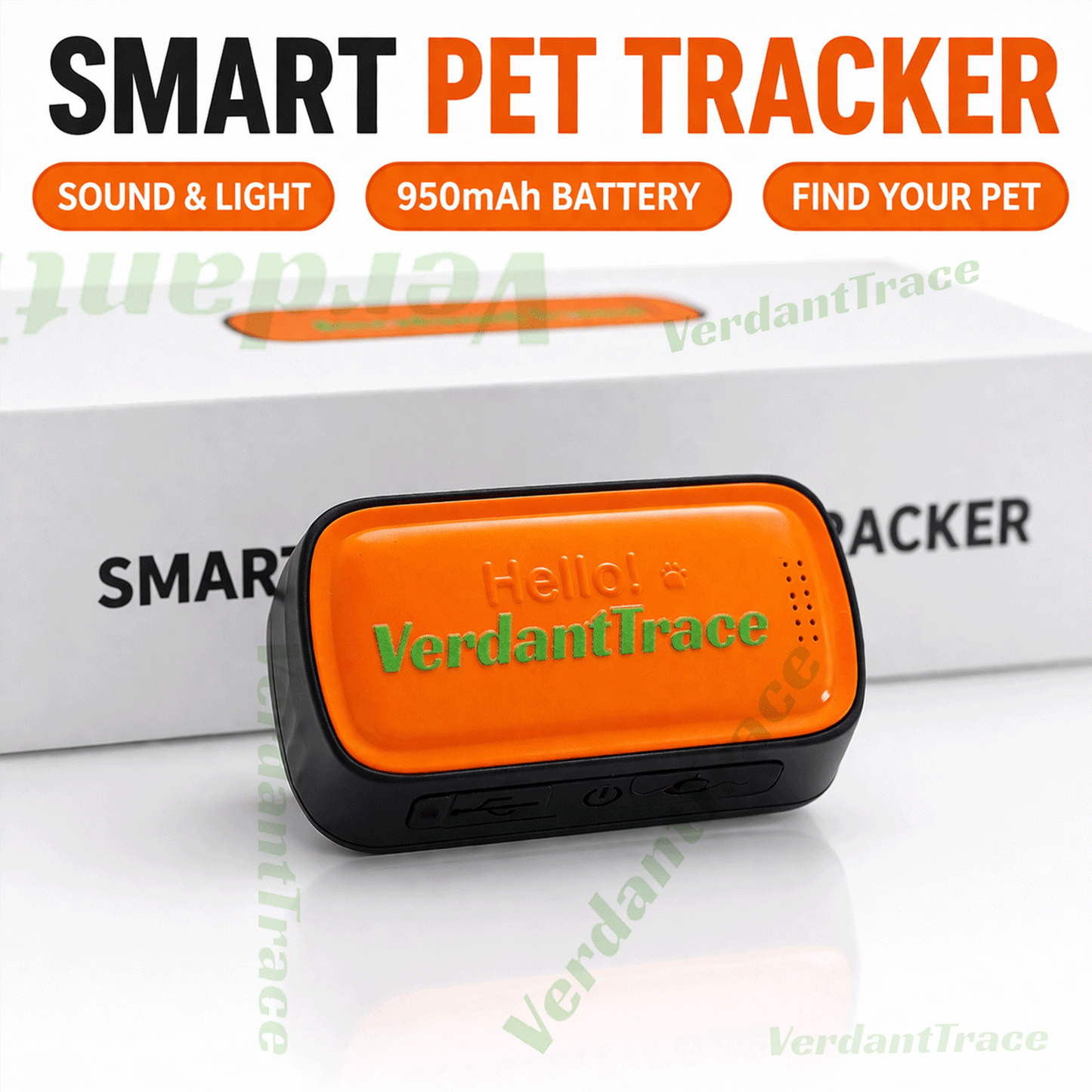 VTG3 4G Smart Pet GPS Tracker dla Kotów i Psów