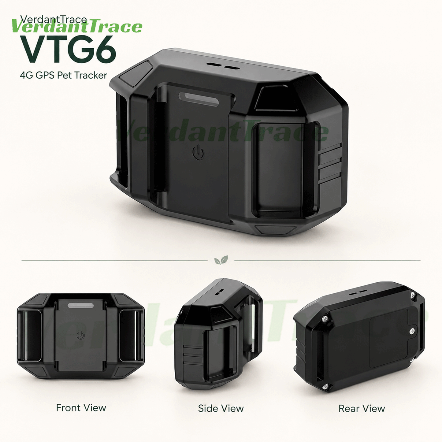 نظرة عامة على ميزات طوق VerdantTrace VTG6 المزود بتتبع GPS و4G