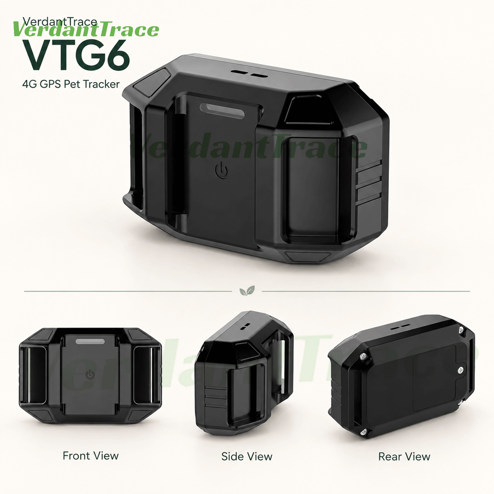 نظرة عامة على ميزات طوق VerdantTrace VTG6 المزود بتتبع GPS و4G